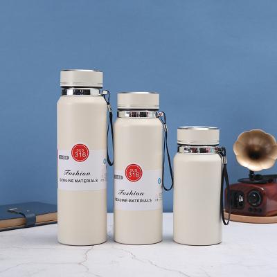 China 600ml/800ml/1000ml CLASSIC Double Wall Stainless Steel Vacuum Water Bottle for Outdoor for sale