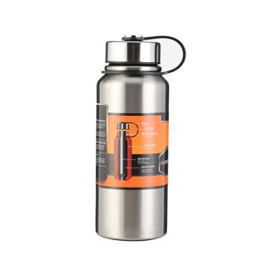 China 1500ml Insulated Double Wall Tumbler High Capacity Portable Vacuum Bottle with Handle for sale