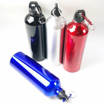 China Stocked and Anti-corrosion Coating Equipped 750ml Aluminum Water Bottle for Outdoor for sale