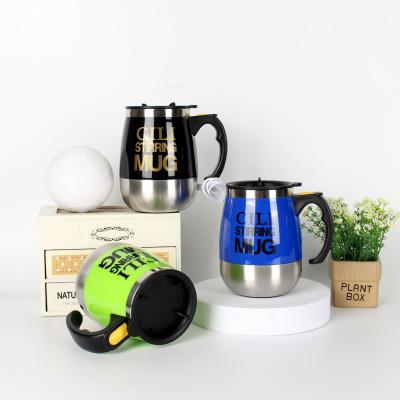 Cina Acciaio inossidabile non invertito 450 ml Mug Tumbler a batteria autoagitabile in vendita