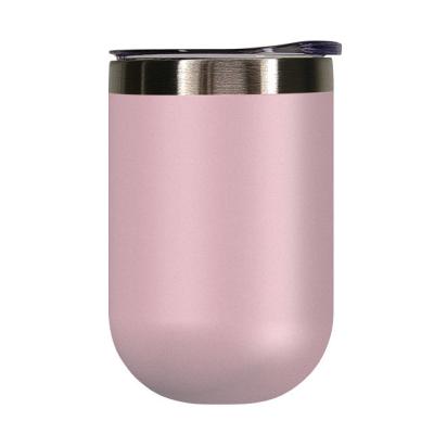 China 350ml Stainless Steel Wine Tumbler The Ultimate Choice for Camping and Outdoor Travel for sale