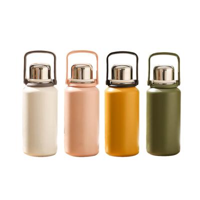 China Drinkware Type Customised Logo Bpa Free Cycling Stainless Steel Water Bottle Thermoses for sale