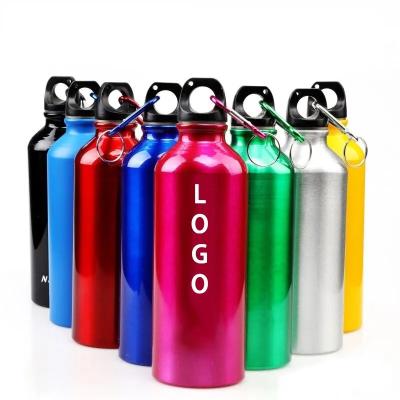 China Production Vacuum Flasks Stainless Steel Aluminum Classic Bottle With Carabiner Clip for sale