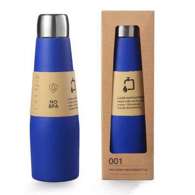 China Durable Business Vacuum Flask Water Bottle for Sports Insulated Cola Shaped Bottle for sale