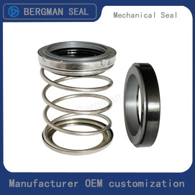 China BERGMAN TYPE/T21S Inch Graphite Silicon Carbide Tungsten Carbide Nitrile Viton EPDM  Pump Mechanical Seal for sale