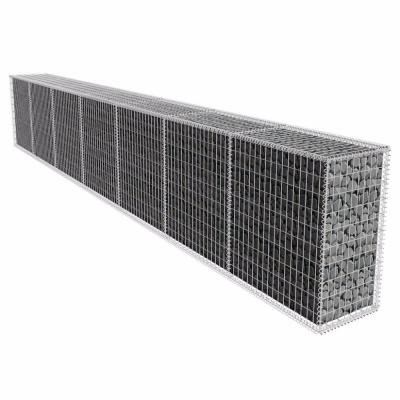 China Easily Assembled High Corrosion Galvanized Welded Mesh Gabion Basket Planter for sale