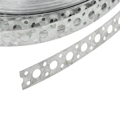 China Traditional perforated straps perforated steel strapping with holes for sale