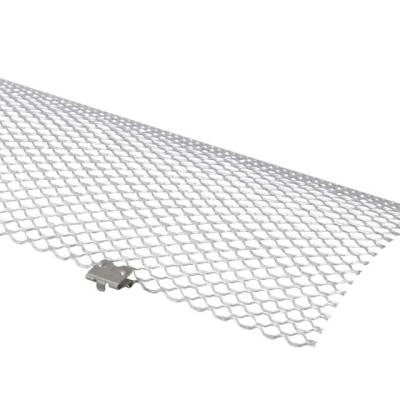 China Easily Assembled Aluminum Gutter Guard Mesh for sale