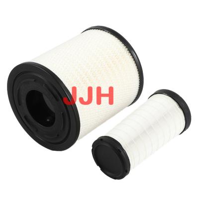 China Metal+filter paper+plastic supply of air filter elements air filters 2341657 2414656 2414659 truck filter elements for sale