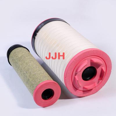 China Metal+filter paper+plastic air filter element for 320d2 excavator 4470760 P629543 4470761 457-8206 C21600 for sale