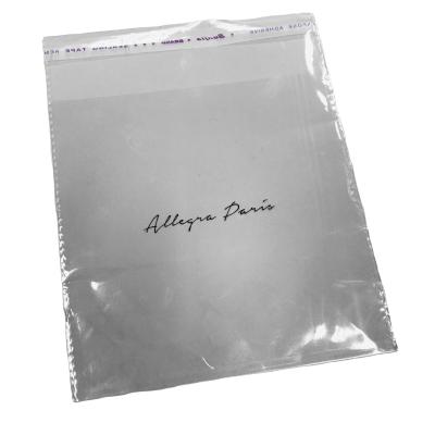 China Security Resealable Transparent Custom Polybag Opp Packaging Custom Bag With Custom Printing for sale