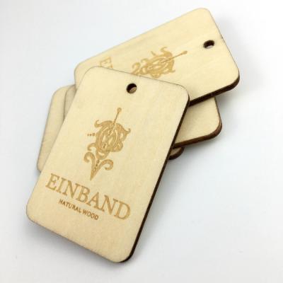 China China Viable Supplier Wholesale Cheap Laser Cut Personalized High Quality Wooden Gift Hang Tag for sale