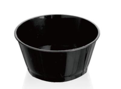 China Customizable Color Black / Transparent PP Microwave Safe Plastic Bowls for sale