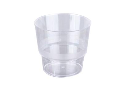 China Eco Food Grade 160ml PS Small Plastic Dessert Cups Disposable for sale