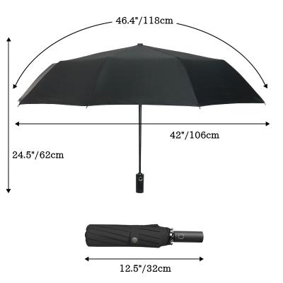 China Morden Luxury Xinsiman 8 ribs auto open close umbrella 3 auto folding umbrella dack luxury folding umbrella for sale