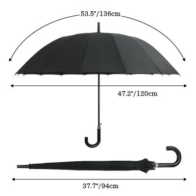 China Modern Xinsiman comfortable curved grip handle large personalised golf umbrella for sale