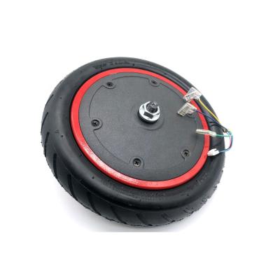 China +metal 350W Rubber Scooter Motor With Tire 8.5 Inch Wheel Motor Motor For Xiaomi Pro Electric Scooter Accessories for sale