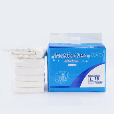 China High quality plain weave comfortable patient use adult diaper in India for sale