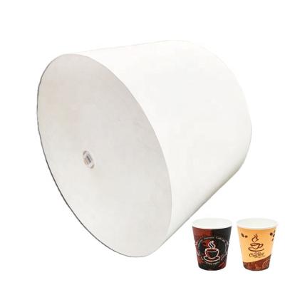 China Paper Cup Moisture Proof Stock Raw Paper Cup With PE Coated For Paper Cup Bowls Making Factory Delivery for sale