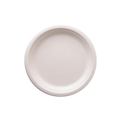 China Paper Pulp Lunch Container Disposable Biodegradable Sugarcane Bagasse Food Container Disposable Tableware for sale