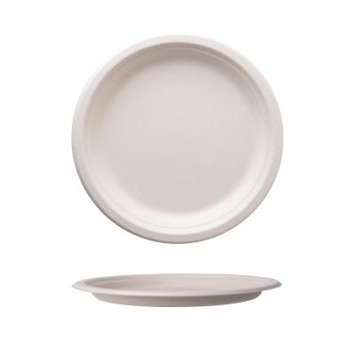 China Disposable Dish Paper Tableware For Food Packaging Cupboards Plates Round Dishes for sale