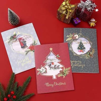 China Custom Moisture Proof Christmas Greeting Card For Kids for sale