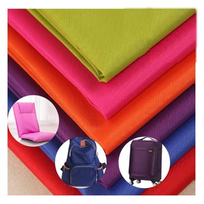 China Waterproof 100% Polyester Plain Weave Cloth Fabric With Waterproof Finished Poly Oxford Cloth for sale