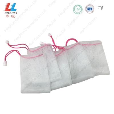 China EXFOLIATE Best Bubble Bag Mesh Facial Soap Bath Cleaning Sponge for sale