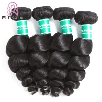 China Spring Curl Loose Natural Wave Virgin Cuticle Aligned Hair for sale