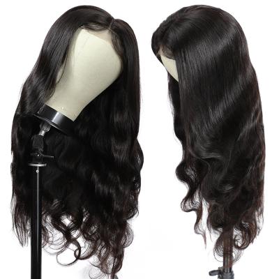 China Full Body Wave 13x4 13x6 360 Lace Wig 100% Virgin Brazilian Hair Human Hair Full Lace Wig for sale