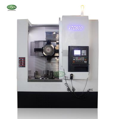 China Machinery Repair Shops CNC Vertical Lathe For Alloy Wheels VTC850 CNC Vertical Lathe for sale