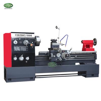 China Machinery Repair Shops Multifunctional Metal Lathe Gap Bed Horizontal Lathe CS6266 for sale