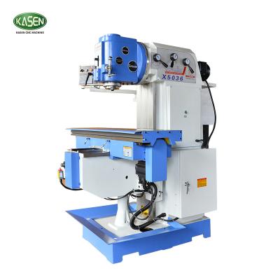 China Garment Shops Heavy Manual Vertical Milling Machine x5036 for sale