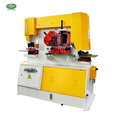 China Metal Sheet Stamping Machine Q35Y- 90T Hydraulic Iron and Steel Shear Worker Punching Machine for sale