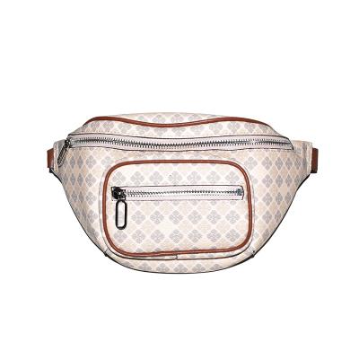 China Custom Women Men Microfiber PVC Sports Waist Bag Anti-theft Leather Pouch Unisex Pussy Pack for sale