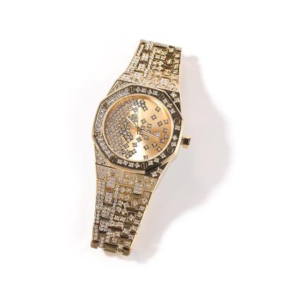 China Diamond Star Men's watch personality star dial hip-hop day/date new fashion casual quartz watch wholesale for sale