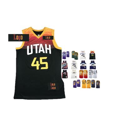 China 2021 basketball jazz city throwback donovan jersey 45 wholesale utah state mitchell antibacterial for sale