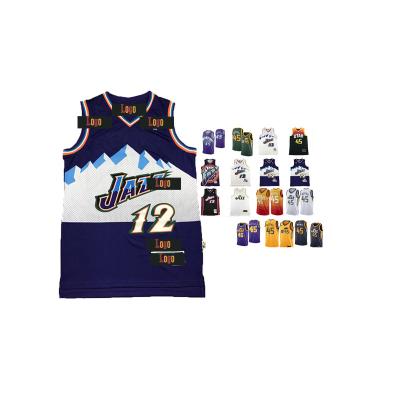 China 45 mitchell 12 john stockton utah state jazz purple mountain antibacterial donovan tank top for sale