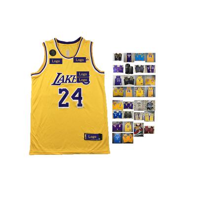 China Antibacterial Basketball Fans Game Day NB A Custom Laker S Fan Tank Top KB CONNECT Kobe Tank Top for sale