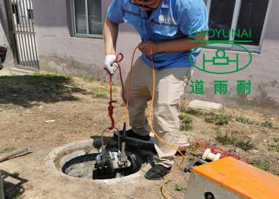 Cina Vuoti l'area urbana rurale del bene municipale di ispezione della precipitazione eccezionale dell'automobile del cingolo del tubo del CCTV in vendita