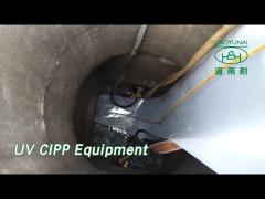 LED UV CIPP Equipment Trenchless Highly Integrated For Sewer / Pipe Repair