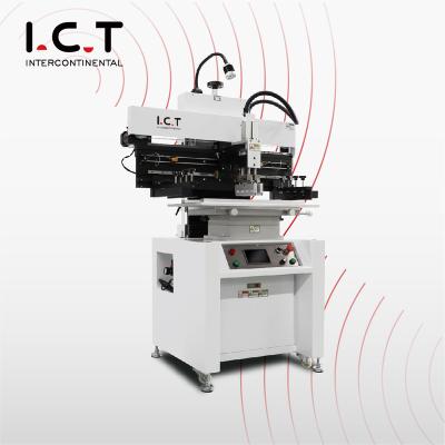 China In Current High Precision Semi Automatic Stencil Printer PCB Printing Machine SMT Solution Supplier For LED 600 x 350 mm for sale