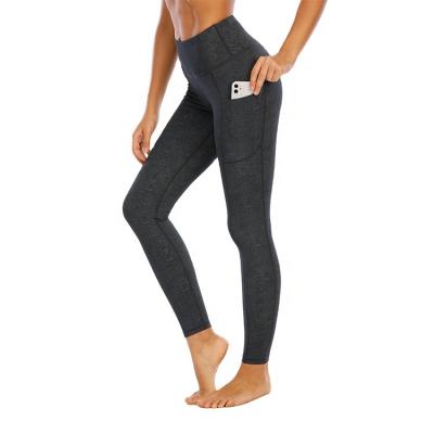 China Breathable Yoga Pant Women's Running Workout Leggings With Pocket Butt Lifted Yoga Pants for sale