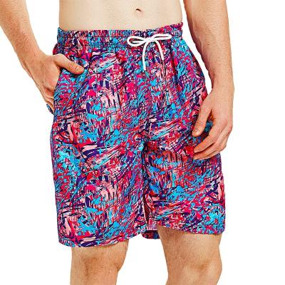 China Hot Selling Anti-UV Beach Shorts WJHLHSTK025 Men's Quick Dry Beach Wear Trunks And Swimwear Swimming Shorts for sale