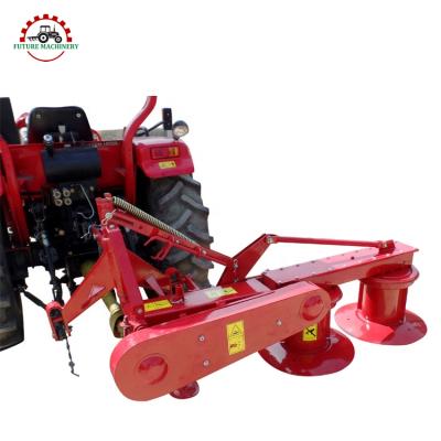 China DM185 Machine Repair Shops Rotary Disc Mower Tractor Mounted Rotary Slasher Hay Drum Mower Grass Cutter for sale