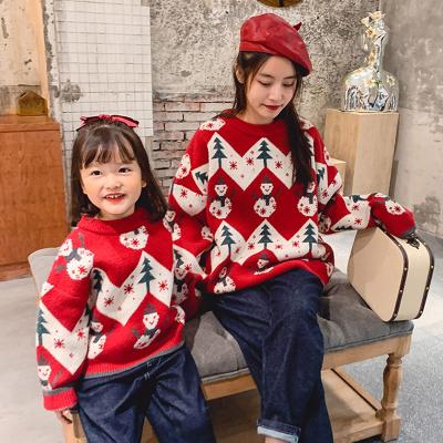 China Best Selling Polyester Spring Autumn Fashion Pullover Quality Womens Breathable Christmas Sweater 2021 for sale