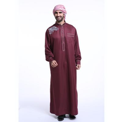 China National Dress Men Plus Size Maxi Modest Prayer Long Clothing Muslim Casual Turkish Islamic Dress for sale