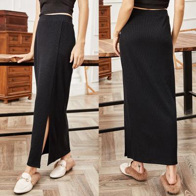 China Breathable Hot Selling Long Skirt Thinner Hip Skirt Mid Length High Waist Skirt for sale