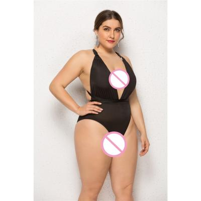 China Breathable Cheap Price One Piece Plus Size Swimsuit For Women for sale