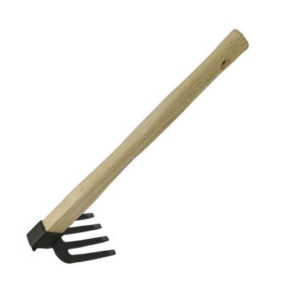 China AGRICULTURE GARDEN DIGGING Tools Household Weeding Small Fork Shape Agricultural Garden Rakes Hoe for sale